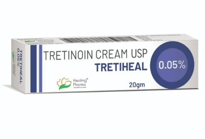 Крем Третиноин (Третихел), Tretinoin (tretiheal) cream 0,05%, Healing Pharma, 20 гр