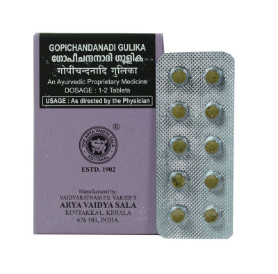 Гопичанданади Гулика Коттаккал (Gopichandanadi Gulika Kottakkal Ayurveda) 100 таблеток