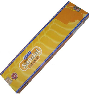Благовония Супер Сандал, Super Sandal Incense, Satya, 18 гр
